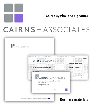 Cairns + Associates identity